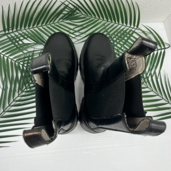 All Saints Black Ankle Boots - Picture 7 of 10